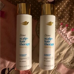 Dove Scalp+ Hair Therapy Hydrating Shampoo with Gold Cap